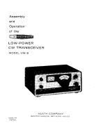 Heathkit HW-8-CW - Manual 